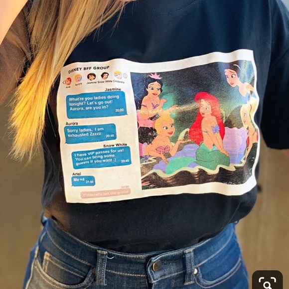 zara little mermaid shirt